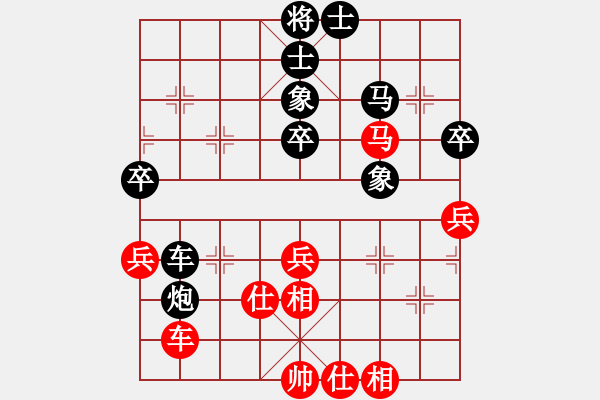 象棋棋譜圖片：蕭蕭公子(4段)-負(fù)-嗨你好嗎(5段) - 步數(shù)：60 