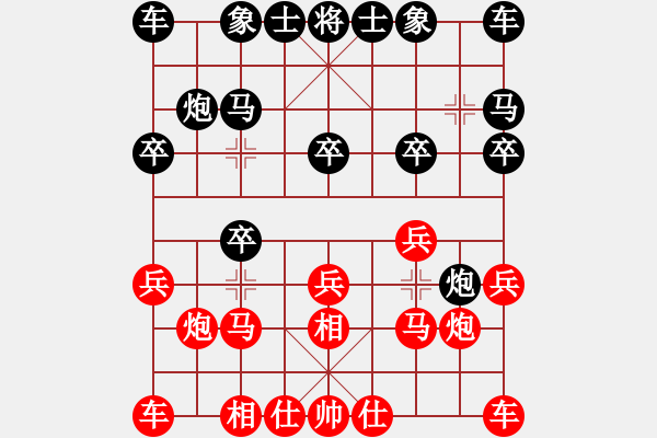 象棋棋譜圖片：肥仔張(5段)-勝-彈指神通(3段) - 步數(shù)：10 