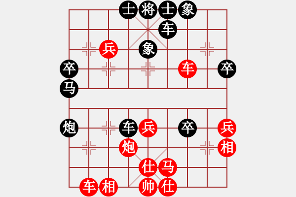 象棋棋譜圖片：huangyipin(9級(jí))-負(fù)-山雞(7級(jí)) - 步數(shù)：40 