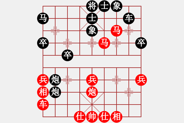 象棋棋譜圖片：北海刀(3段)-勝-yangyangsw(4段) - 步數(shù)：40 