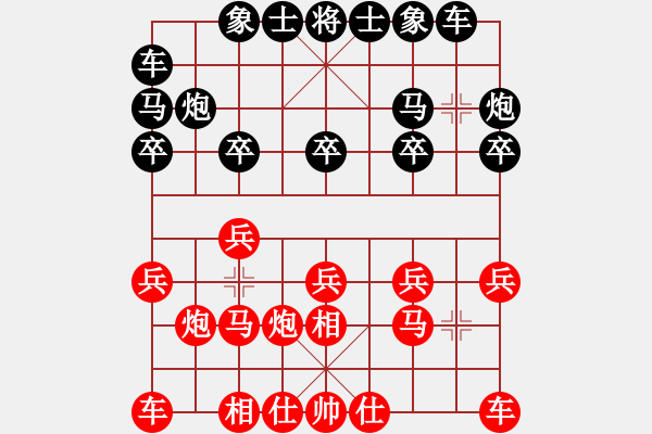 象棋棋譜圖片：陜西社體中心 高菲 和 中國(guó)石油體協(xié) 張欣 - 步數(shù)：10 