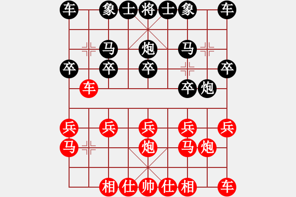 象棋棋譜圖片：2 - 步數(shù)：10 