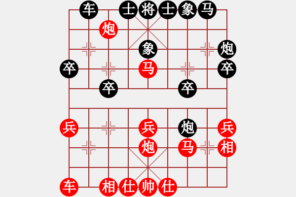 象棋棋譜圖片：劉忠建測評勝6級 - 步數(shù)：25 