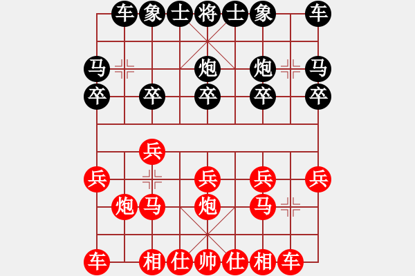 象棋棋譜圖片：風(fēng)動(dòng)天下(初級(jí))-勝-江南凌峰(2r) - 步數(shù)：10 