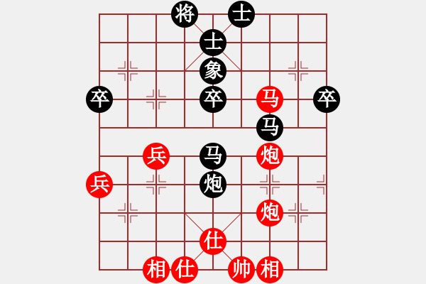 象棋棋譜圖片：行者必達(dá)[紅] -VS- 無(wú)敵路人 甲[黑] - 步數(shù)：60 