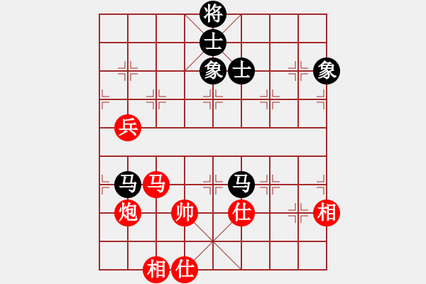 象棋棋譜圖片：老子叫宣觀(北斗)-和-鐮刀幫女將(北斗) - 步數(shù)：170 