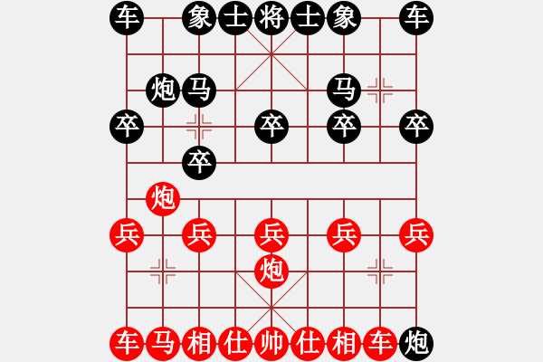 象棋棋譜圖片：臭棋愛咋咋地紅方 -VS- 臭棋14黑方 - 步數(shù)：10 