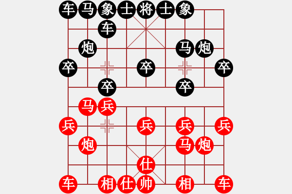 象棋棋譜圖片：車輪對柳大華 - 步數(shù)：10 