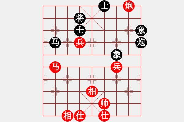 象棋棋譜圖片：布局圣手(天罡)-勝-梨園雅韻(地煞) - 步數(shù)：100 