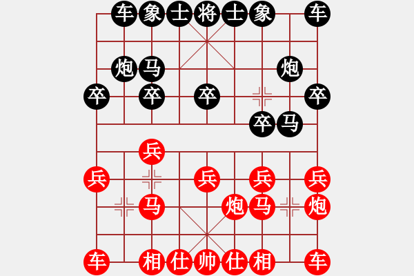 象棋棋譜圖片：李晶晶（業(yè)9-1）先和黃玲（業(yè)9-1）201805192233.pgn - 步數(shù)：10 