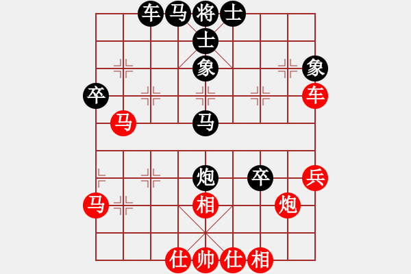 象棋棋譜圖片：戰(zhàn)神之舞(9段)-負(fù)-飛天盾地(月將) - 步數(shù)：50 