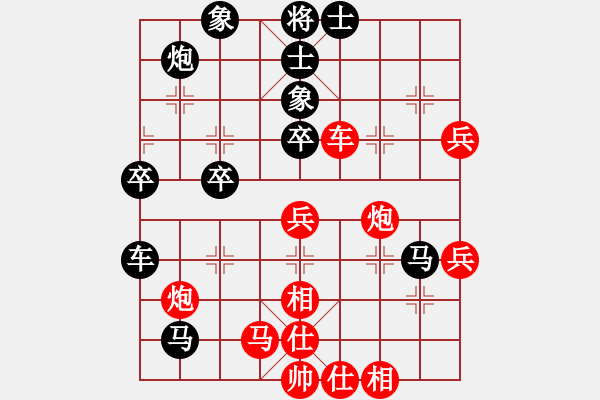 象棋棋譜圖片：太行山棋圣(5段)-負(fù)-煩你個(gè)吊神(7段) - 步數(shù)：60 