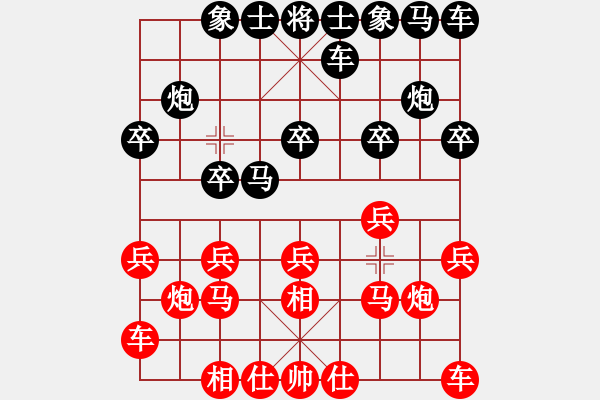 象棋棋譜圖片：11屆棗園杯4幺毅后和侯文博 - 步數(shù)：10 