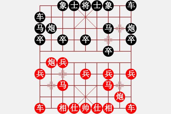 象棋棋谱图片：澳洲维多利亚象棋友谊锦标赛季、殿军决赛 李长鸿 先负 刘勤 - 步数：10 