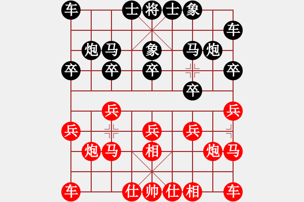 象棋棋譜圖片：球球?qū)櫸?2段)-和-雪銀狐(8段) - 步數(shù)：10 