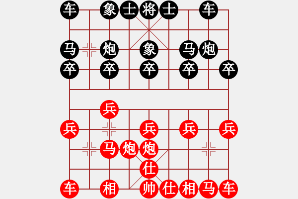 象棋棋譜圖片：林榮賢先勝謝承宇 - 步數(shù)：10 