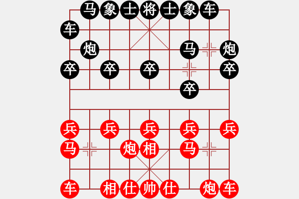 象棋棋譜圖片：兩頭蛇[406039482] -VS- 思念的痛[274793428] - 步數(shù)：10 