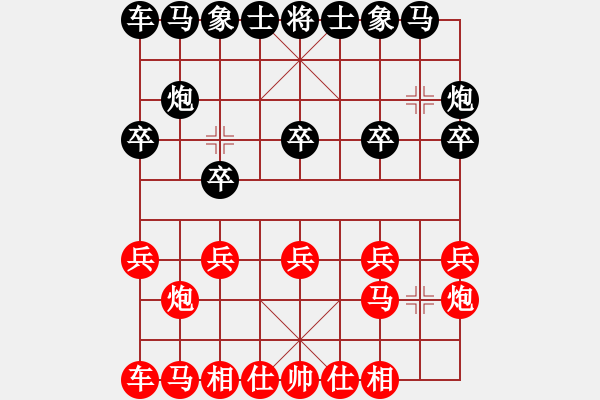 象棋棋谱图片：浙江省智力运动管理中心 王张曜 胜 中国煤矿体育协会 张嘉禾 - 步数：10 