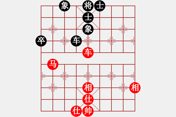 象棋棋譜圖片：扎蘭軟刀(6段)-和-閑來散步(3段) - 步數(shù)：130 