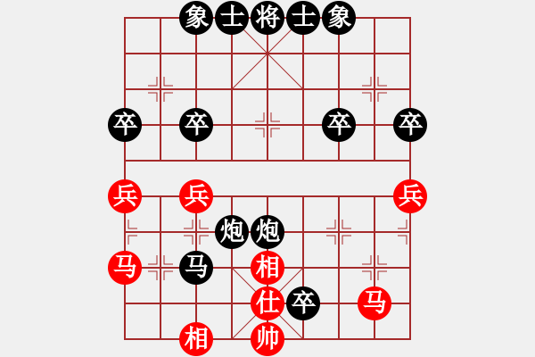 象棋棋譜圖片：笑傲棋枰(地煞)-負-碧波戰(zhàn)神二(4f) - 步數(shù)：56 