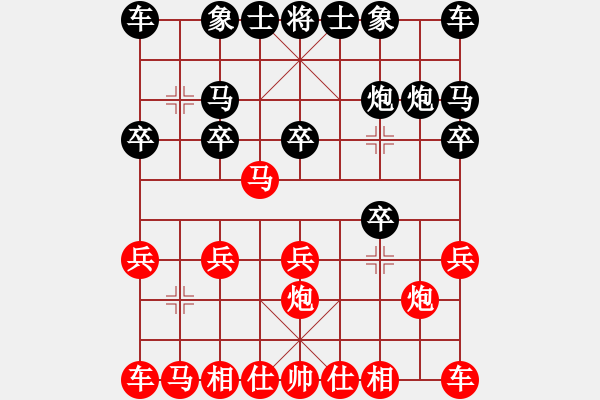 象棋棋譜圖片：楊陽福 先勝 楊志勇 - 步數(shù)：10 