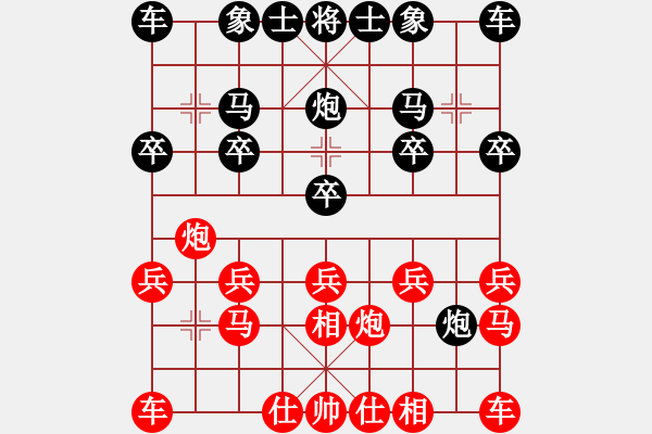 象棋棋譜圖片：福金勝環(huán)環(huán)1.pgn我是菜菜我怕誰(shuí)系列之九 - 步數(shù)：10 