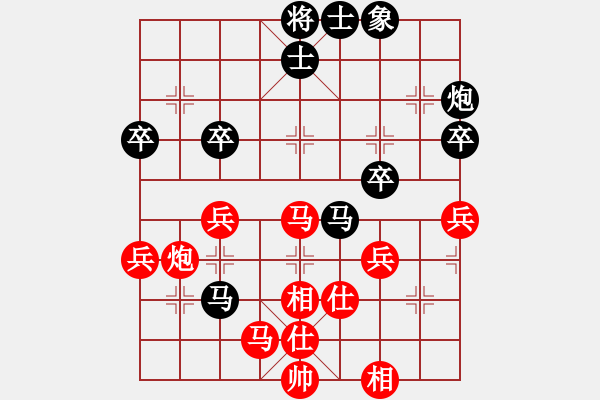 象棋棋譜圖片：福金勝環(huán)環(huán)1.pgn我是菜菜我怕誰(shuí)系列之九 - 步數(shù)：50 