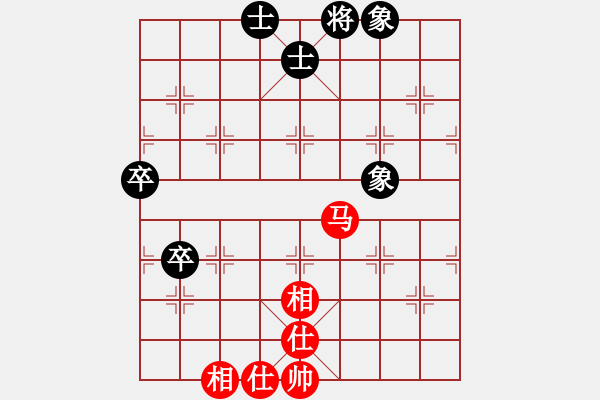 象棋棋譜圖片：tyoopyt(7弦)-和-棋實(shí)你懂得(北斗) - 步數(shù)：100 