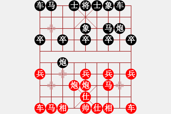 象棋棋譜圖片：住房和城鄉(xiāng)建設(shè)規(guī)劃杯漣源市賽：商務(wù)局曾建立 勝 經(jīng)濟(jì)局周紅兵 - 步數(shù)：10 