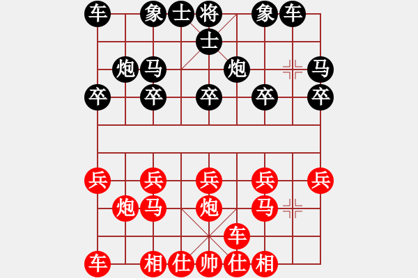 象棋棋譜圖片：品棋玉棋緣 先勝 品棋為人正直 - 步數(shù)：10 