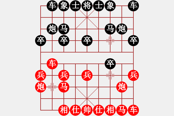 象棋棋譜圖片：個(gè)人 彭剛 和 個(gè)人 鄭宇航 - 步數(shù)：10 