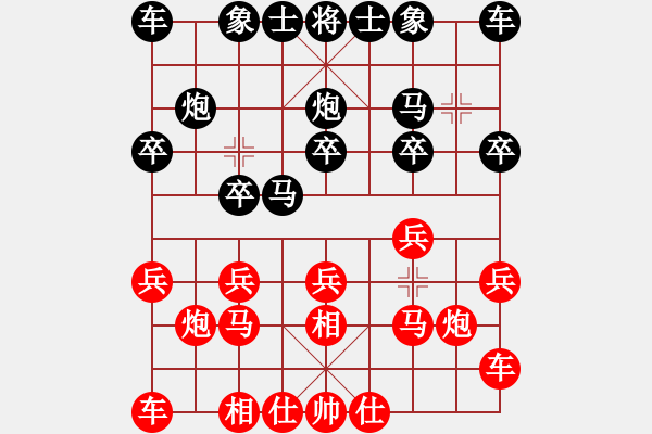 象棋棋譜圖片：黑龍江 吳金永 勝 安徽 王建鳴 - 步數(shù)：10 