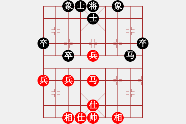 象棋棋譜圖片：譜絲醉打[紅] -VS- 擁 有！ [黑] - 步數(shù)：40 