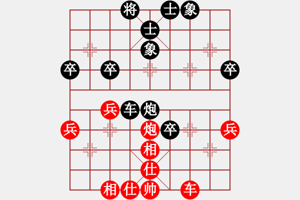 象棋棋譜圖片：何永祥     先負(fù) 劉殿中     - 步數(shù)：50 