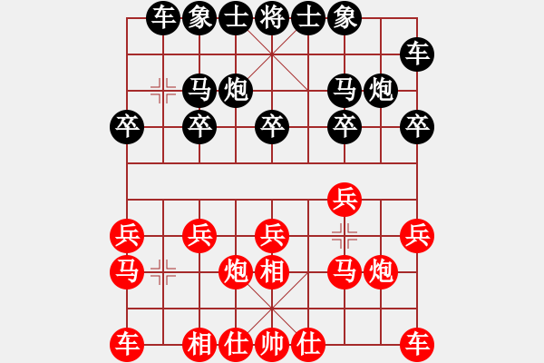 象棋棋譜圖片：人機(jī)對(duì)戰(zhàn) 2024-11-25 3:38 - 步數(shù)：10 