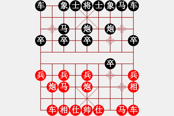 象棋棋譜圖片：牛哥先負(fù)藝術(shù)九星天王星Ample - 步數(shù)：10 