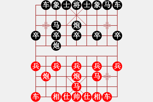 象棋棋譜圖片：sigberfire2011[759122344] -VS- 小寶[30160597] - 步數(shù)：10 