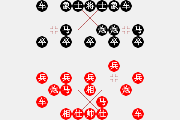 象棋棋譜圖片：第七輪王文志先勝陳紅標(biāo) - 步數(shù)：10 