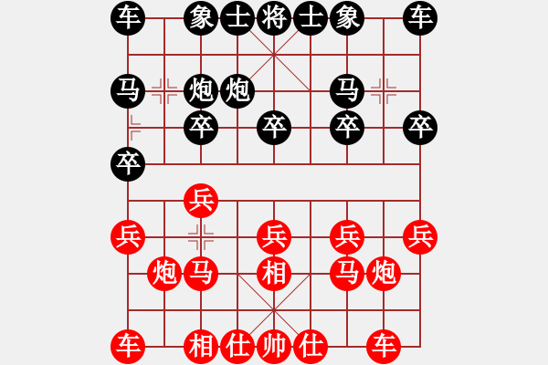 象棋棋譜圖片：海知深藍(lán)（業(yè)6-2） 先負(fù) bbboy002（業(yè)6-3） - 步數(shù)：10 