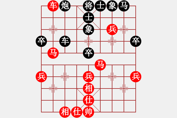 象棋棋譜圖片：弈弈忽悠(2段)-勝-霧里看花(1段) - 步數(shù)：50 