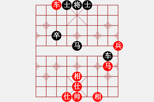 象棋棋譜圖片：2006年弈天外圍賽第一輪：品棋亮劍(7段)-和-無(wú)錫金風(fēng)弈(5r) - 步數(shù)：100 