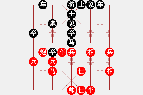 象棋棋譜圖片：繦絫(5段)-負(fù)-弈海觀濤(4段) - 步數(shù)：40 