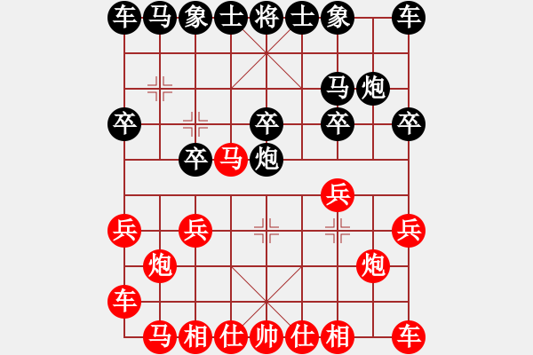 象棋棋譜圖片：[快14]狂安 先負 [快14]浩軒爺 - 步數(shù)：10 