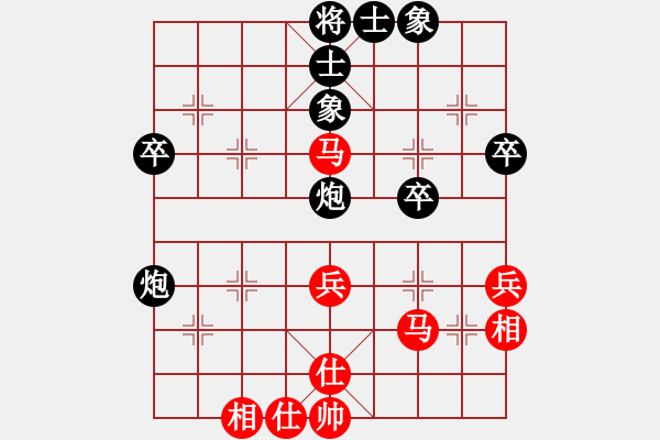 象棋棋譜圖片：紅橫車占左肋(局譜9) - 步數(shù)：48 