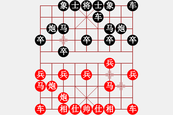 象棋棋譜圖片：軟件 VS 昆侖 - 步數(shù)：10 