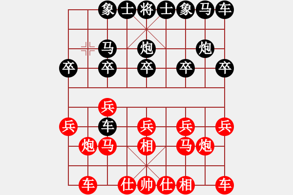 象棋棋譜圖片：豬頭豬(月將)-勝-別亦難(人王) - 步數(shù)：10 