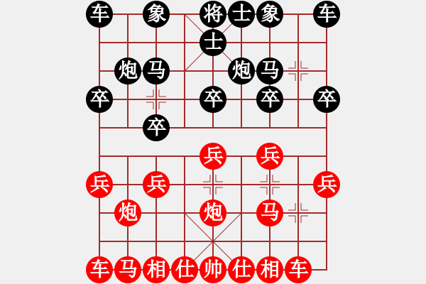 象棋棋譜圖片：如城小顧(2段)-勝-阿斗(3段) - 步數(shù)：10 