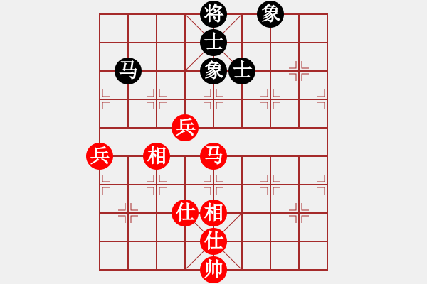 象棋棋譜圖片：貓貓菜鳥庫(9星)-和-鐮刀幫女將(北斗) - 步數(shù)：150 