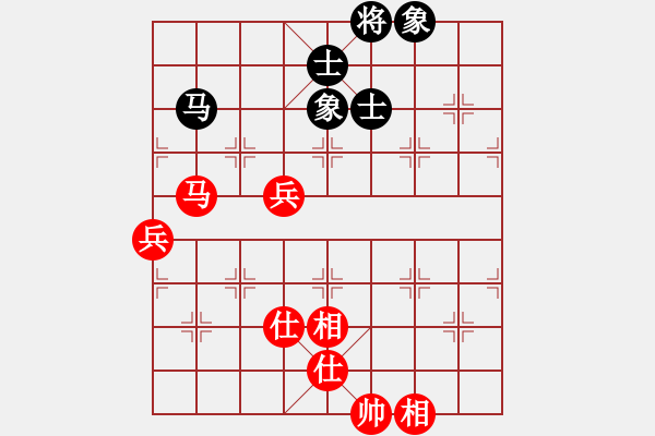 象棋棋譜圖片：貓貓菜鳥庫(9星)-和-鐮刀幫女將(北斗) - 步數(shù)：160 