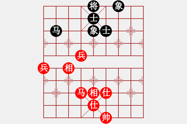 象棋棋譜圖片：貓貓菜鳥庫(9星)-和-鐮刀幫女將(北斗) - 步數(shù)：190 